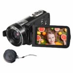 SEREE Video Camera Full HD 1080p 24.0MP Video Camcorder 3.0″ LCD 270° Rotation Screen Digital Vlogging Camera with Remote Control