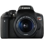 Canon EOS Rebel T6i Digital SLR with EF-S 18-55mm IS STM Lens – Wi-Fi Enabled