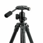 GWNNSH Compact Camera Tripod, Portable DSLR Projector Stand with Quick Release Plate, 360 Degree Ball Head and flip Leg Lock for Travel and Work