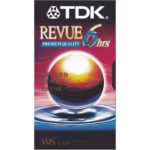 TDK T120 REVUE Package of 5