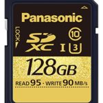 Panasonic 128 GB Gold SDHC Class 10 Memory Card