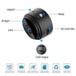 UTOPB Mini Spy Hidden Camera, Latest Wireless WiFi HD 1080P Camera Cam with Night Vision and Motion Detective, Small Security Nanny Cameras Cams with APP for Home and Office