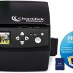 ClearClick 20 MP QuickConvert Photo, Slide, and 35mm Negatives to Digital Converter with PhotoPad Software & 8 GB Memory Card
