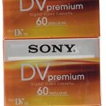 Sony 5DVM60PRR Premium Digital Video Cassette Brick (5-Pack)