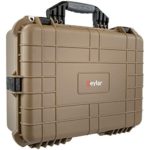 Eylar 20 Inch Large Protective Camera Hard Case Water and Shock Proof with Foam Tan