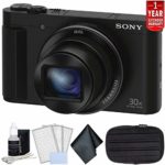 Sony Cyber-Shot DSC-HX90V Point and Shoot Digital Camera – Starter Bundle (International Version)