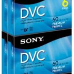 Sony DVM60PRR/6C 6-Pack 60-Minute Premium DVC with Hangtab