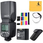 Godox V860II-N 2.4G TTL Li-on Battery Camera Flash Compatible for Nikon D800 D700 D7100 D7000 D5200 D5100 D5000 D300 D300S D3200 D3100 D3000 D200 D70S D810 D610 D90 D750 (V860II-N)