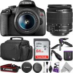 Canon EOS Rebel T7 DSLR Camera with Canon EF-S 18-55mm is II Lens + 64GB SanDisk Memory Card and Altura Photo Camera Bag and Accessory Bundle