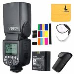 Godox V860II-C Pioneering 2.4G Wireless E-TTL II Li-on Camera Flash Speedlite Compatible for Canon 6D 50D 60D 1DX 580EX II 5D Mark II III (V860II-C)