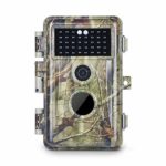 Meidase Trail Camera 16MP 1080P, Game Camera with No Glow Night Vision Up to 65ft, Hunting Camera with Motion Activated, 2.4″ Color Screen and Unique Keypad, Waterproof Wildlife Camera