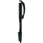 Manfrotto Compact Aluminum 5-Section Monopod, Black (MMCOMPACT-BK)