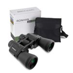 20×50 High Power Military Binoculars, Compact HD Professional/Daily Waterproof Binoculars Telescope for Adults Bird Watching Travel Hunting Football-BAK4 Prism FMC Lens-with Case and Strap (20X50)