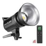 Neewer SL-60W LED Video Light White 5600K Version, 60W CRI 95+, TLCI 90+ with Remote Control and Reflector, Continuous Lighting Bowens Mount for Video Recording, Children Photography, Outdoor Shooting