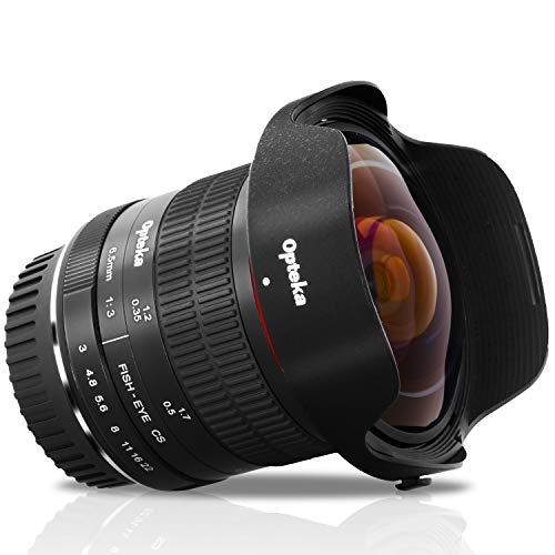 Opteka 6.5mm f/3.0 Ultra Wide Angle Manual Focus Aspherical Fisheye