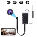 Spy Camera WiFi Hidden Cameras with Motion Detection, Mini Wireless Remote Live View with Free Phone App Full HD 1080P, Easy Setup Security Cam for Home, Nanny, Car, Office, Room, Indoor, Outdoor