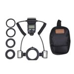 YONGNUO YN24EX TTL Macro Ring Flash/LED Macro Flash Speedlite with 2 PCS Flash Head and 4 PCS Adapter Rings for Canon