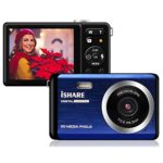 Digital Camera – 2.8″ TFT LCD Display Rechargeable Simple Digital Camera with 20mp for Kid/Girls/Boys/Students/Elderly (Blue)