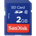 SanDisk 2 GB SD Flash Memory Card SDSDB-002G-A14F