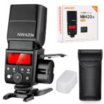 Neewer 2.4G HSS 1/8000s TTL GN36 Wireless Master Slave Flash Speedlite With 2000mAh Li-ion Rechargeable Battery 500 Full Power Flashs for Sony A9 A7RIII A7RII A7R A6000 A58 A99 A77II Cameras(NW420S)