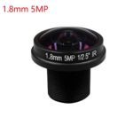 Yohii HD fisheye CCTV Lens 5MP 1.8mm/0.07 Inch Mount 1/2.5 F2.0 180 Degree for Video Surveillance Camera CCTV Lenses