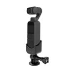 Iusun for DJI Osmo Pocket Expansion 1/4 inch Screw Adapter Bracket + Backpack Clamp Multifunction Stabilizer Extended Compact Universal Holder Base Set Bracket Accessorie Travel Work (Black)
