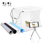 Emart 14″ x 16″ Photography Table Top Light Box 52 LED Portable Photo Studio Shooting Tent