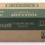 Maxell P/I Plus T-120 VHS, Pack of 10