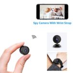 AOBO Mini Spy Camera Wireless Hidden Home WiFi Security Cameras with App 1080P Night Vision Motion Activated Indoor Outdoor Small Nanny Cam for Cars Apartment Live Streaming with iPhone/Android Phone