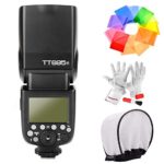 Godox TT685F 2.4G TTL Flash Speedlite for Fujifilm GN60 1/8000S HSS 0.1-2.s Recycle Time 230 Full Power Flashes 22 Steps of Power Output