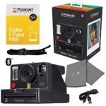 Polaroid 9010 OneStep+ i-Type Instant Camera Bundle with a Bundle with a Color i-Type Film Pack 4668 (8 Instant Photos) and a Lumintrail Cleaning Cloth