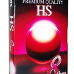 TDK Premium Quality HS T-160 8 Hour EP Video Cassette Tape – Ideal for everyday recording and playback of your favorite programs – High quality performance, even under repeated use
