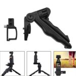 Iusun for DJI Osmo Pocket Handheld Tripod Smartphone Gimbal Stabilizer Extended Adapter Compact Lightweight Aluminum Universal Holder Base Camera Screw Bracket Accessorie Travel Work (Black)