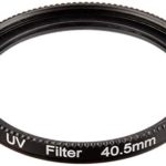 [Digital single-lens reflex camera lens protector] UV filter lens protection glass filter diameter ƒ³40.5mm LP-UV405BK (Black)