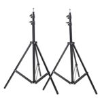 Neewer 2 Packs 9 feet/260 centimeters Photo Studio Light Stands for HTC Vive VR, Video, Portrait, and Product Photography