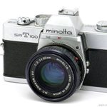 Minolta Sr T-100 35mm SLR Film Camera