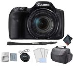 Canon PowerShot SX540 HS Digital Point and Shoot Camera Bundle with Carrying Case + LCD Screen Protectors and More – International Version