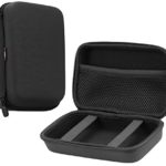 Navitech Charcoal Grey Heavy Duty Rugged Travel/Carry Case Compatible with The APEMAN Mini Pocket LED DLP Projector