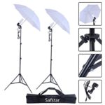 Safstar Photography Studio Video Day Light Umbrella Continuous Lighting Kit Photo Model Portraits Shooting Lights Set of 2