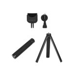 Iusun for DJI Osmo Pocket Camera Adapter Mount Stand+Tripod+Extension Rod Multifunction Gimbal Stabilizer Extended Adapter Compact Universal Holder Base Set Bracket Accessorie Travel Work (C)