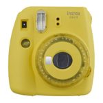Fujifilm Mini 9 Instant Camera with Clear Accents (Yellow)