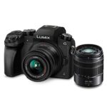 PANASONIC LUMIX G7 4K Digital Mirrorless Camera Bundle with LUMIX G Vario 14-42mm and 45-150mm Lenses, 16MP, 3-Inch Touch LCD, DMC-G7WK (USA Black)