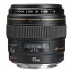 Canon EF 85mm f/1.8 USM Medium Telephoto Lens for Canon SLR Cameras – Fixed