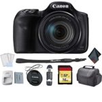 Canon PowerShot SX540 HS Digital Point and Shoot Camera Bundle with 16GB Memory Card + LCD Screen Protectors + SD Card USB Reader and More – International Version