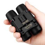 Fujunkang 30×60 Mini Small Compact Binoculars for Kids and Adults, Portable Pocket Foldable Binoculars for Waterproof Bird Watching, Mountaineering, Outdoor Hunting, Watching Performances