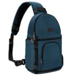 MOSISO Camera Sling Bag, DSLR/SLR/Mirrorless Case Water Repellent Shockproof Backpack with Adjustable Crossbody Strap and Removable Modular Inserts Compatible with Canon, Nikon, Sony etc, Deep Teal
