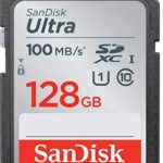 SanDisk 128GB Ultra SDXC UHS-I Memory Card – 100MB/s, C10, U1, Full HD, SD Card – SDSDUNR-128G-GN6IN