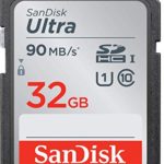 SanDisk 32GB Ultra SDHC UHS-I Memory Card – 90MB/s, C10, U1, Full HD, SD Card – SDSDUNR-032G-GN6IN