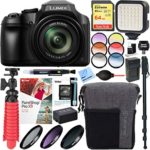 Panasonic DC-FZ80K 4K 18.1MP Point & Shoot Digital Camera + 64GB SD Card & Filter Accessory Bundle