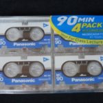 4×4 Packs Panasonic MC90 – 90 Minute Micro Mini Cassette Tapes.